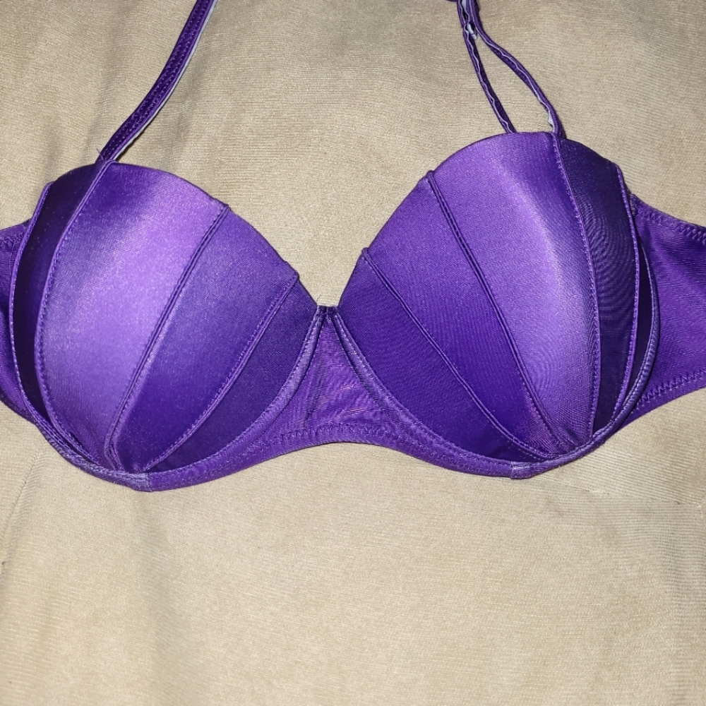 Disney princess Little mermaid ariel halter swim seashell top size medium